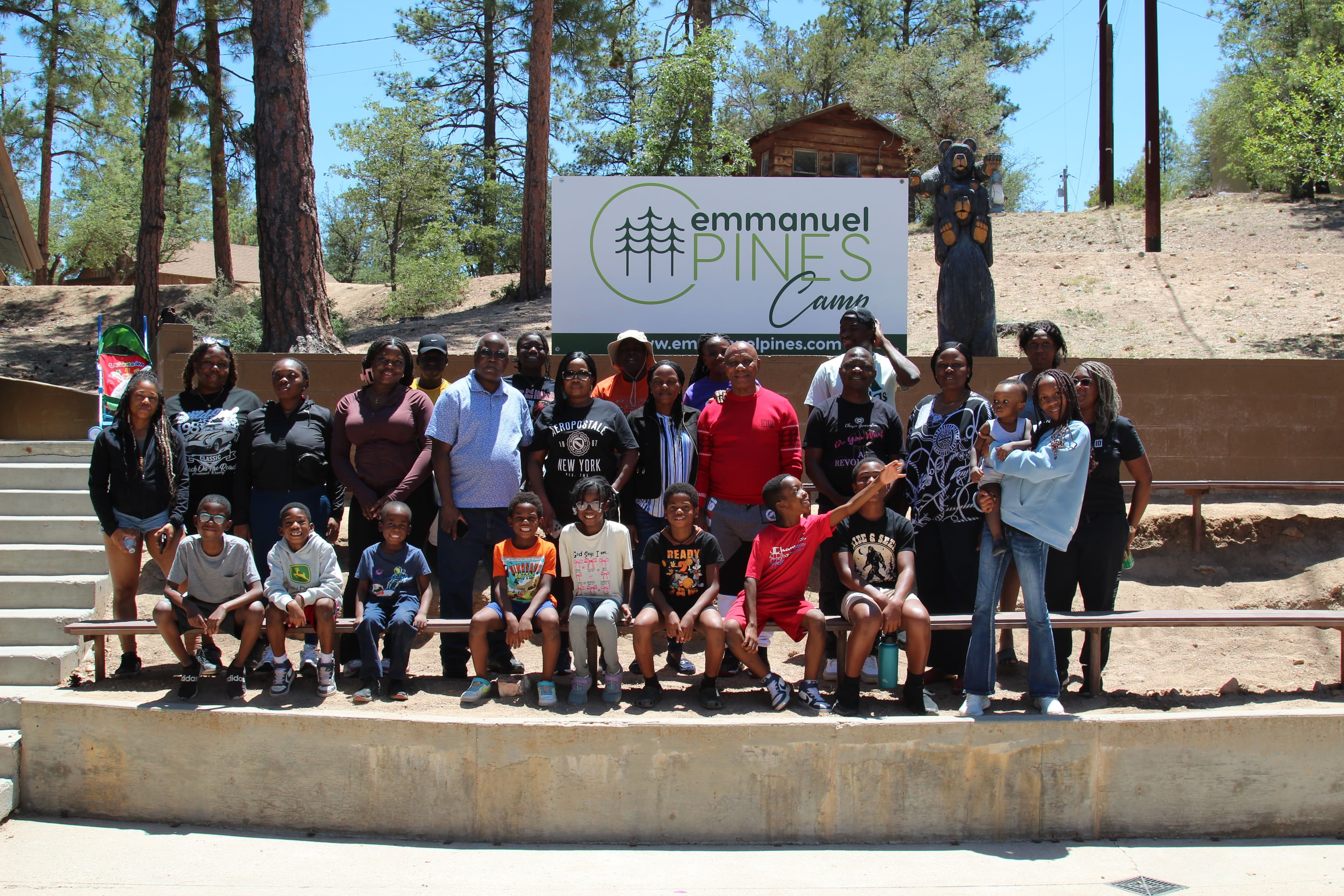 Family Retreat 2025 at Emmanuel Pines Camp in Prescott
